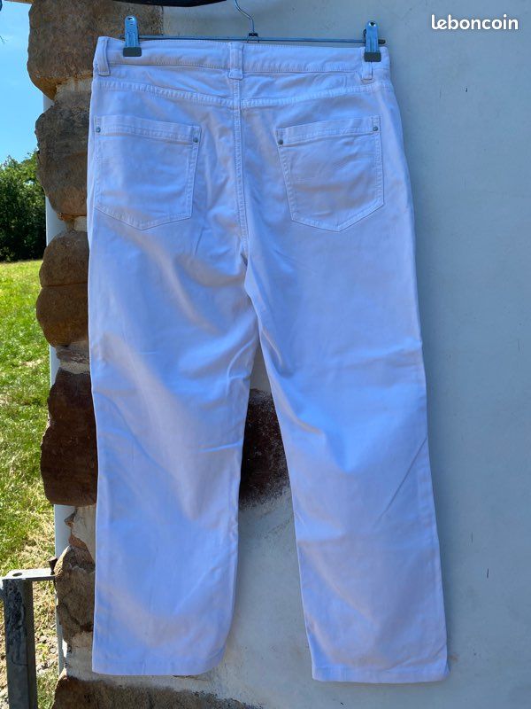Pantalon blanc (image 2)