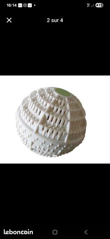 Carton de boule de lavage avec ces billes (image 1)