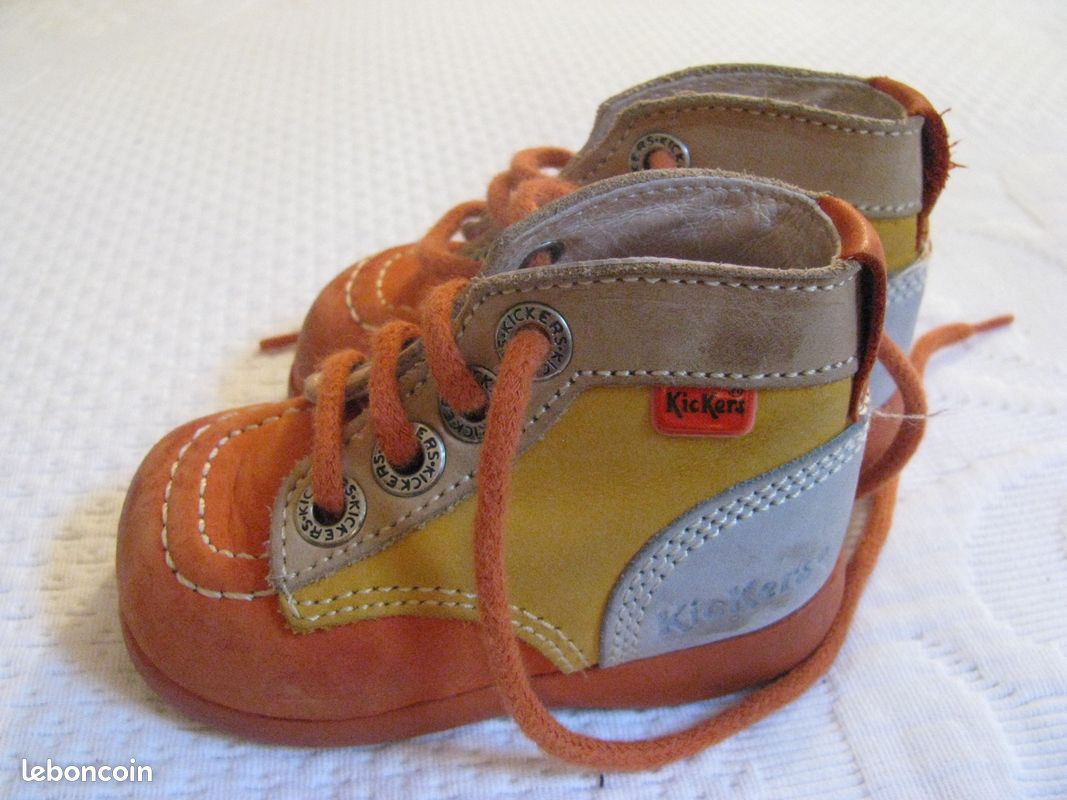Chaussures KICKERS Babystart P.18 com neuves- JJ34 (image 3)
