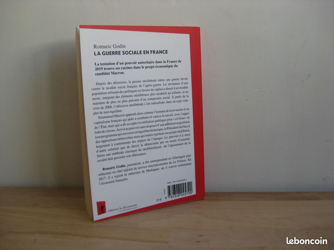 Livre politique - Romaric Godin. La guerre sociale en France (image 2)