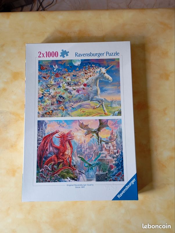 Boîte de 2 puzzles 1000 pièces (image 1)