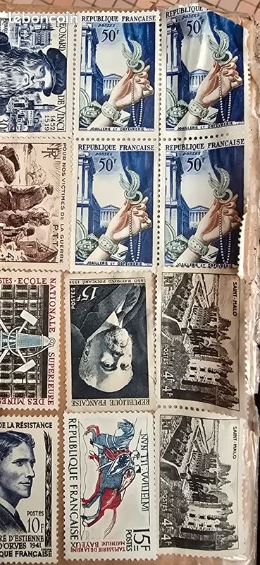Lot de timbre non oblitérer (image 12)