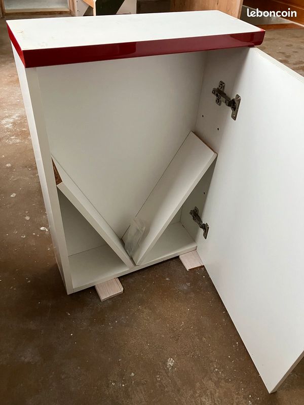 Armoire de toilette miroir 1 porte (image 3)