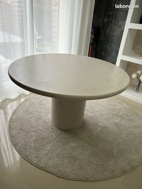Table en ciment ciré (image 4)