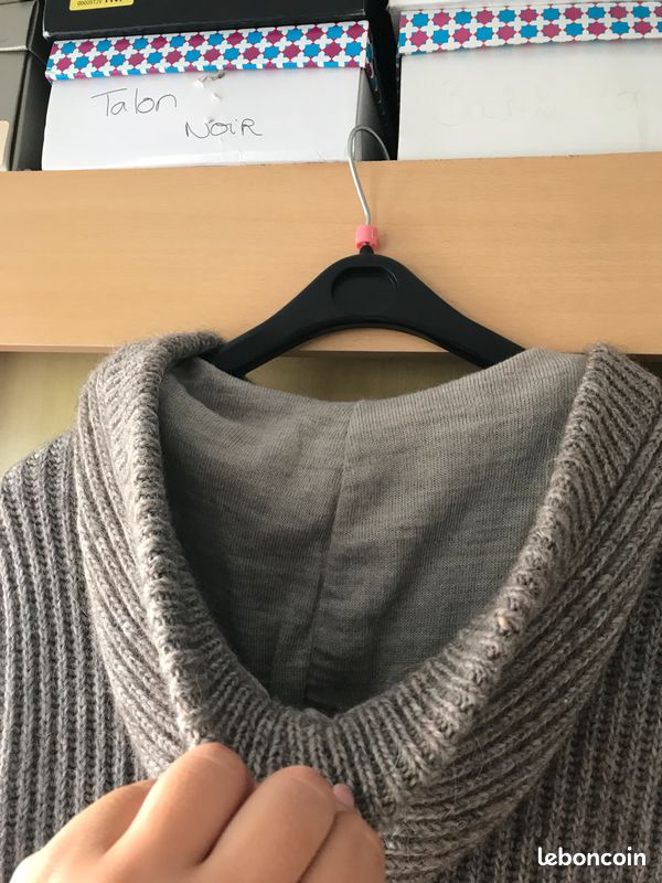 Pull - Gillet marron (image 3)
