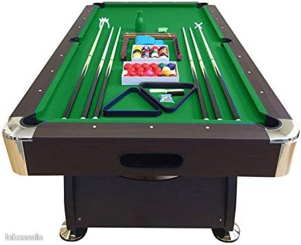 Billard Américain Neuf Snooker 8FT vert 250cm (image 4)