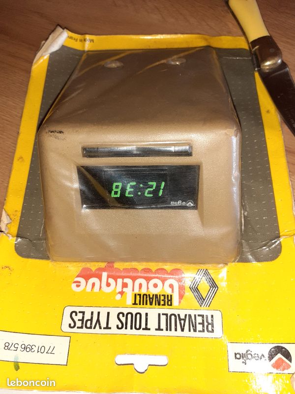 Horloge Murale Renault 5 Alpine Turbo Calberson – édition 2025, Neuve