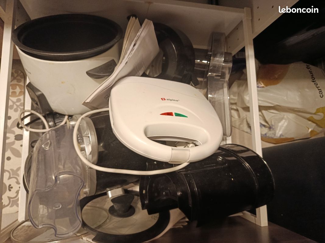 Machine a riz, centrifugeuse, et machine croque monsieur, machine a yaourt (image 3)