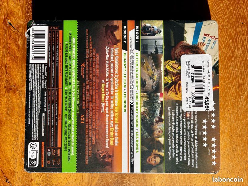 Civil War 4k steelbook (image 2)
