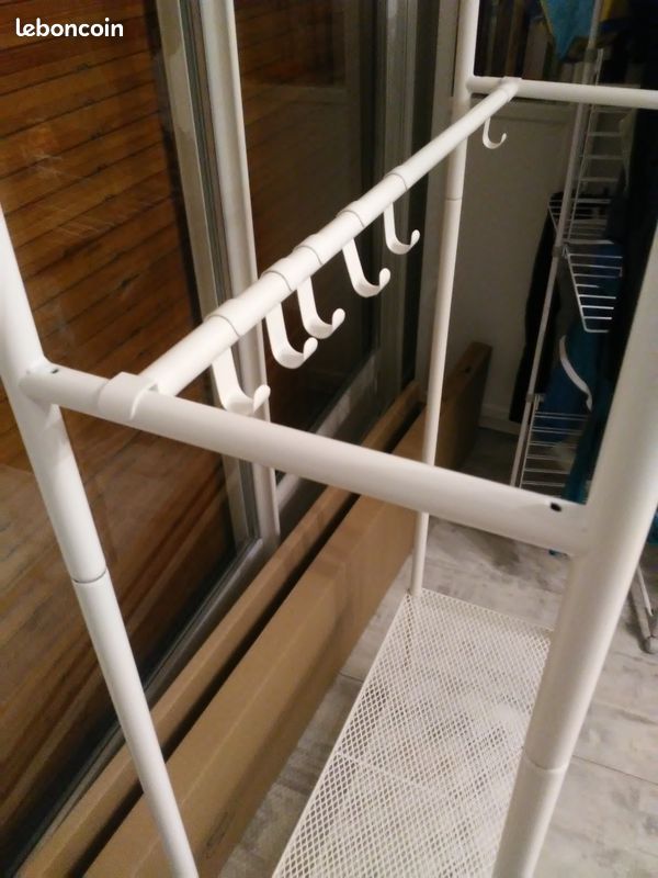 Porte-Manteau Avec Rangement Pour Chaussures - [MARQUE] - [Modèle] - 5