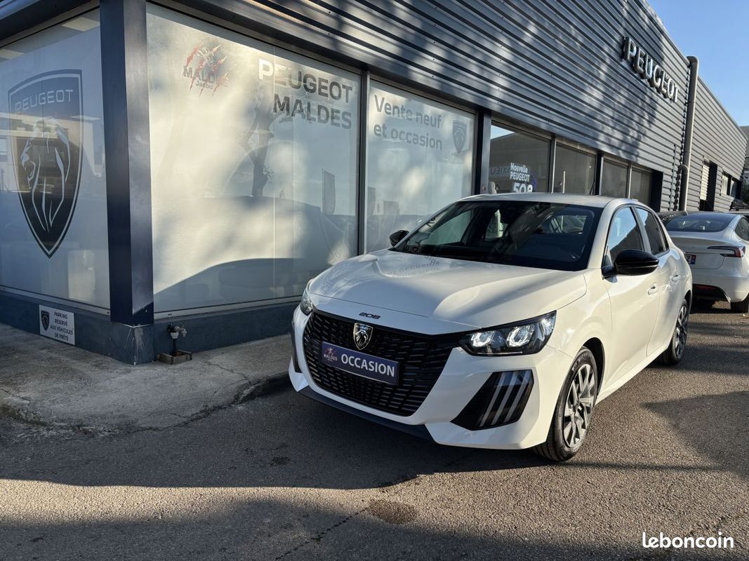 Peugeot 208 Affaire (2) SOCIETE 100 ch Business + CARPLAY (TVA 12500 HT) (image 1)