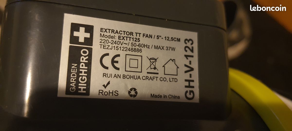 Extracteur et Intracteur d'air + refracteur (image 1)