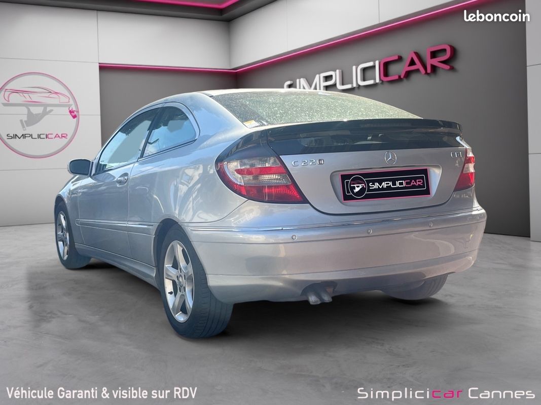 MERCEDES CLASSE C 220 COUPE SPORT 150Ch Garantie 12 mois (image 3)