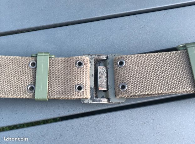 CEINTURON FAMAS NEUF KAKI VERT OLIVE OTAN ARMEE FRANCAISE LEGION