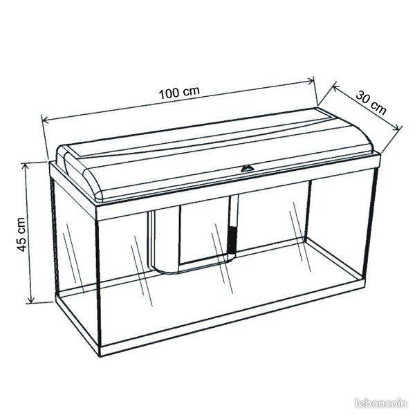 Aquarium 120l avec accessoires (image 2)
