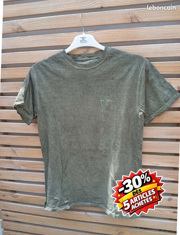 T-shirt Tie & Dye Ocean Wash – Taille S – Très bon état (image 1)