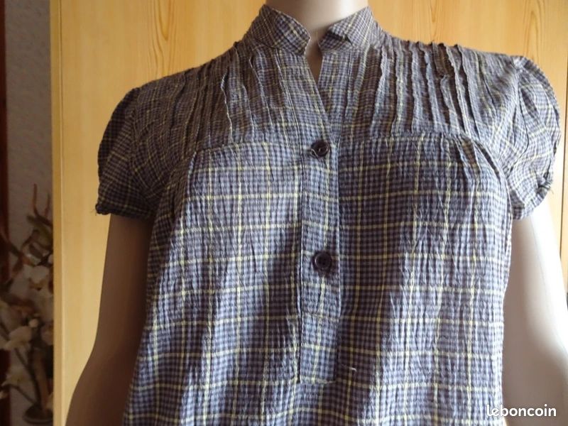 Robe legere petits carreaux t. 1 (image 3)
