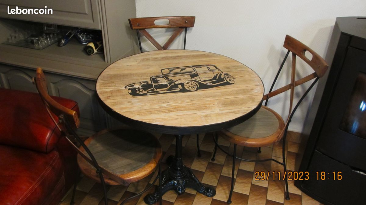 Table chaises bistro maison du monde (image 2)