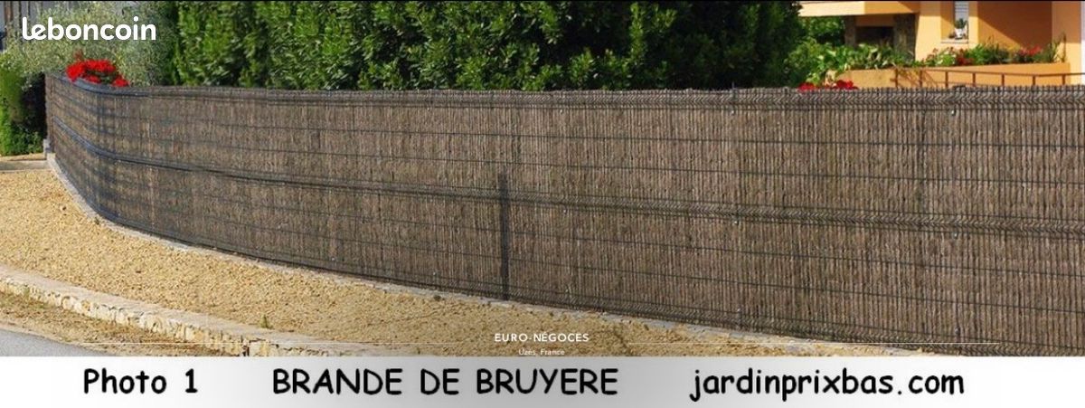 Clôture naturelle en brande de bruyère (image 3)