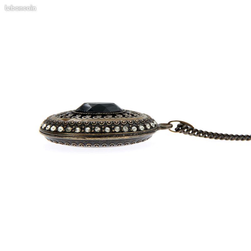 Pendentif Vintage Pierre Naturelle – Bijou Rétro, Occasion, Bon état