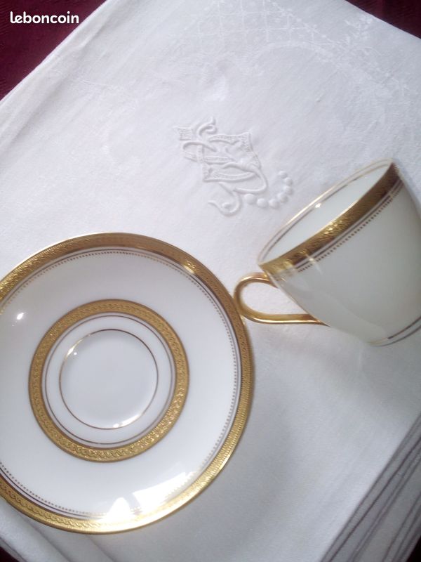 Lot de Tasses sous tasses Haviland porcelaine de Limoges (image 10)