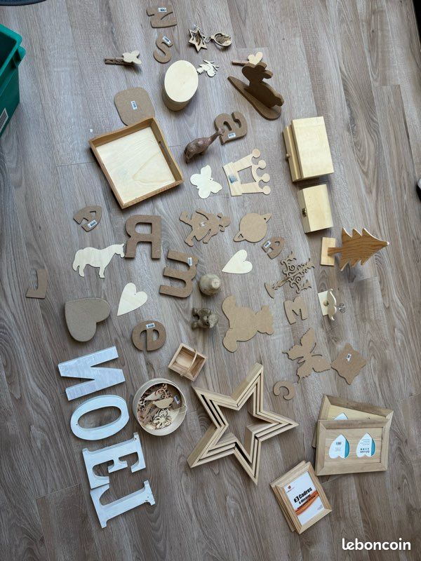 Lot d’objets à peindre (image 1)