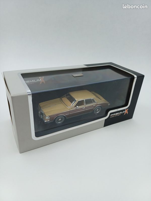 Premium X Cadillac Seville Elegante 1980 marron métallisé 1/43 PRD110 (image 1)