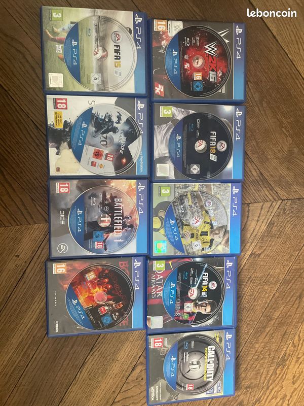 Pack Jeux vidéo ps4 (prix négociable) (image 2)