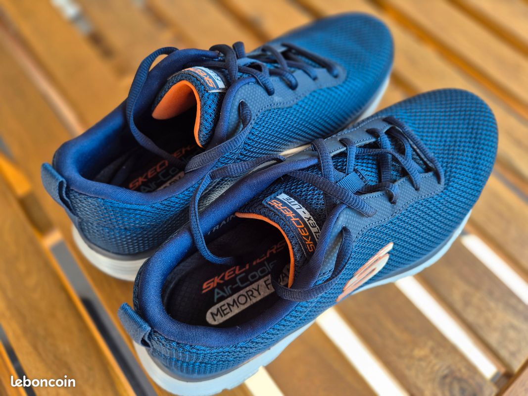 Skechers Marche Chaussure Memoire De Forme Decathlon Baskets De