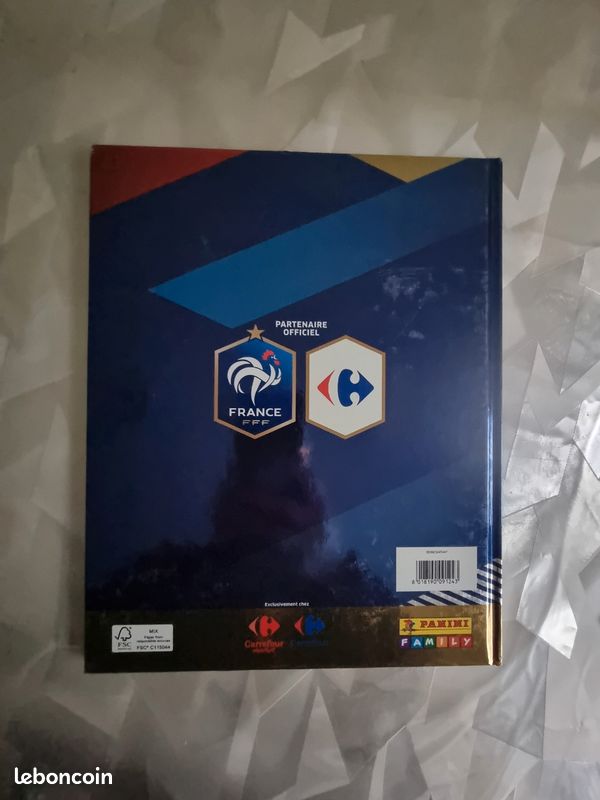 Album Panini Stickers Coupe Du Monde 2018 France Carrefour - Complet