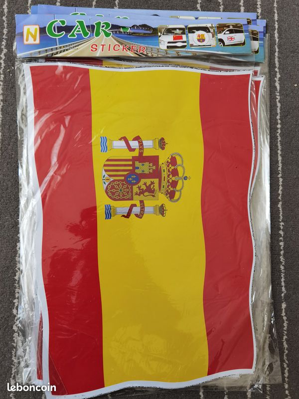 Sticker Espagne drapeau