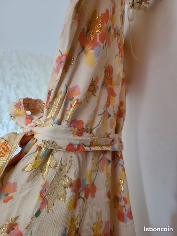 Wrap Dress Robe Armelle Coquelicot Sezane Buy Sezane Robe Sale