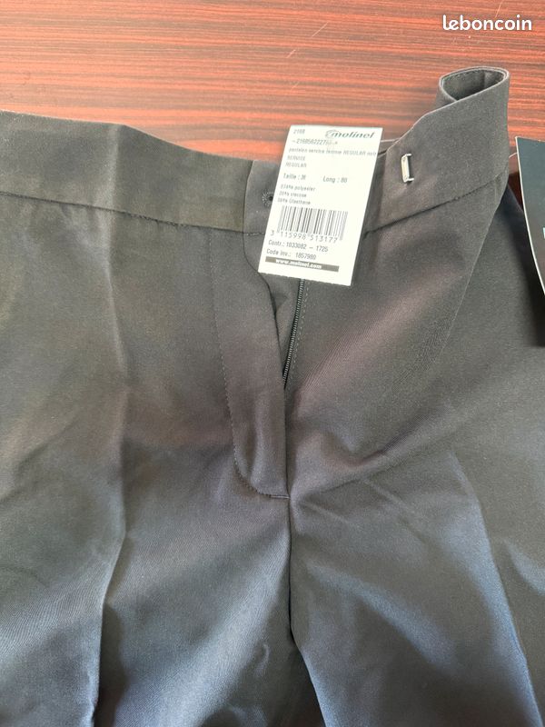 Pantalons de service femme noirs ( Lot de 7 ) (image 4)
