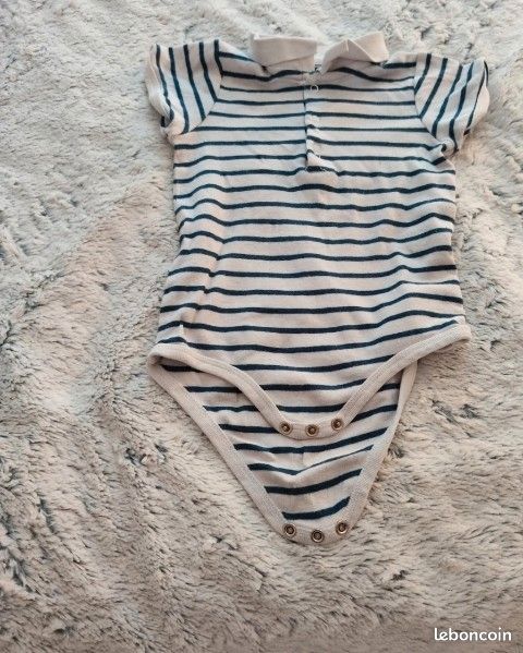 Lot de 28 bodies manches courtes garçon (image 7)