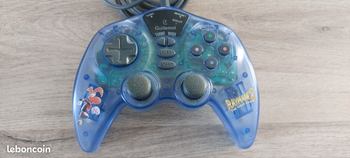 Manette PlayStation 1 (PS1) Rayman - Occasion Fonctionnelle - Pour Rétrogaming
