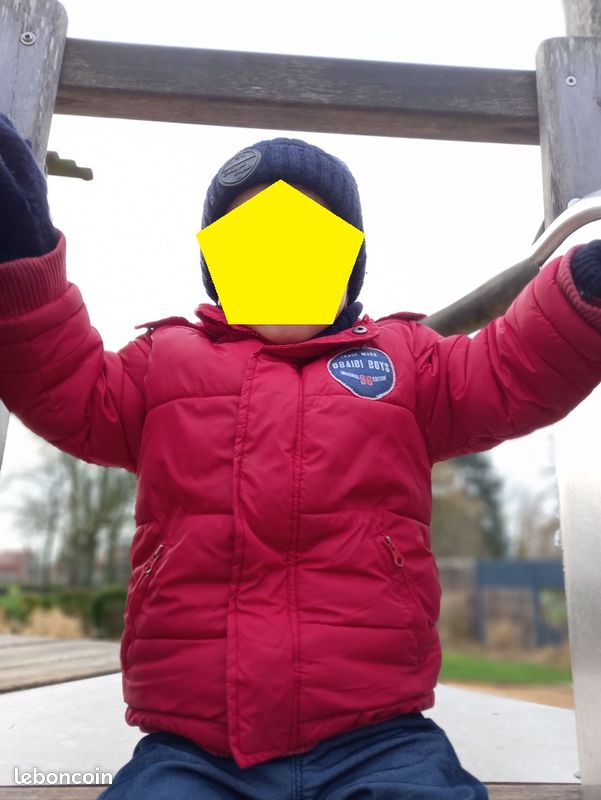 Jacket Obaibi Doudoune Doudoune Rouge Obaibi, 23 Mois Vêtements Bébé