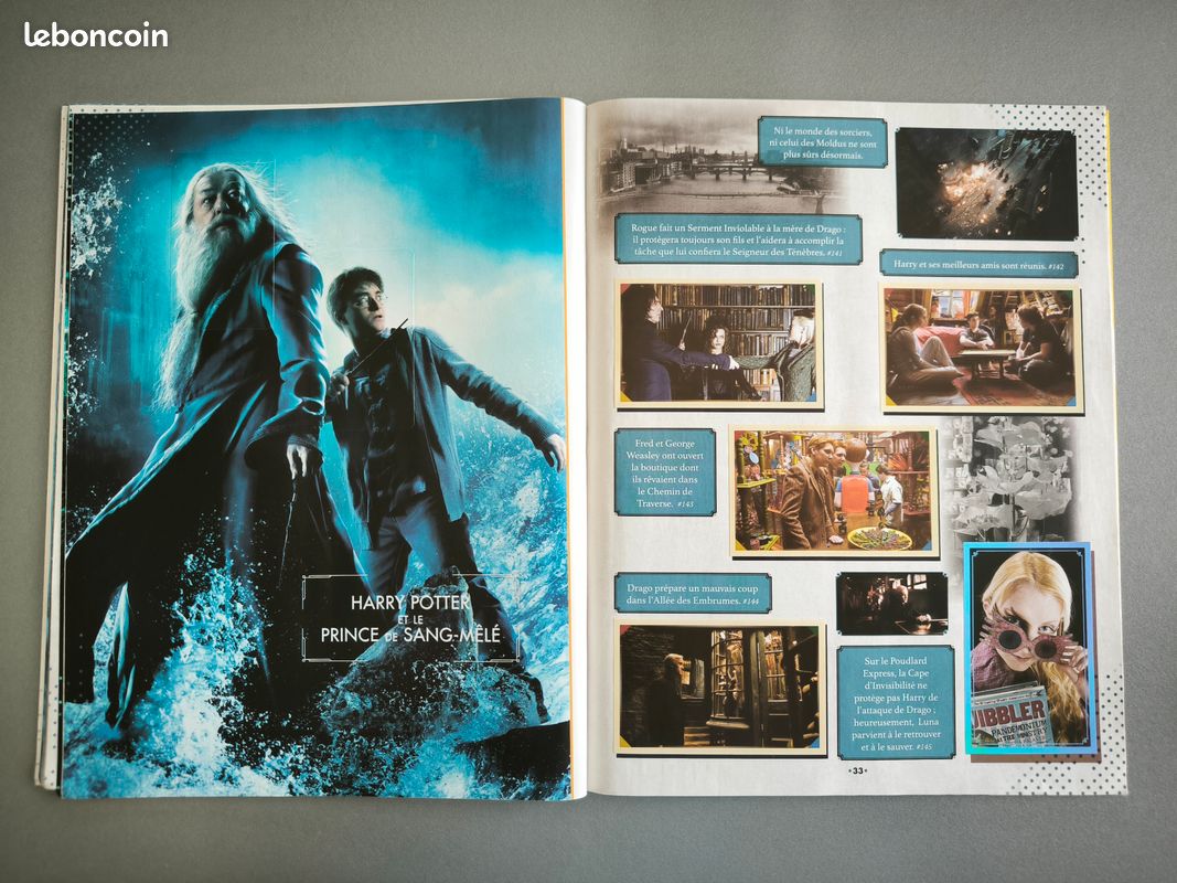 Collection Album Panini Harry Potter La Magie des Films (image 5)