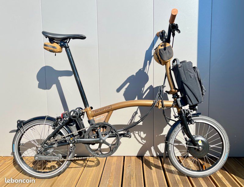 Bicycle Brompton Velo Electrique Pliant Vélo Pliant Brompton C