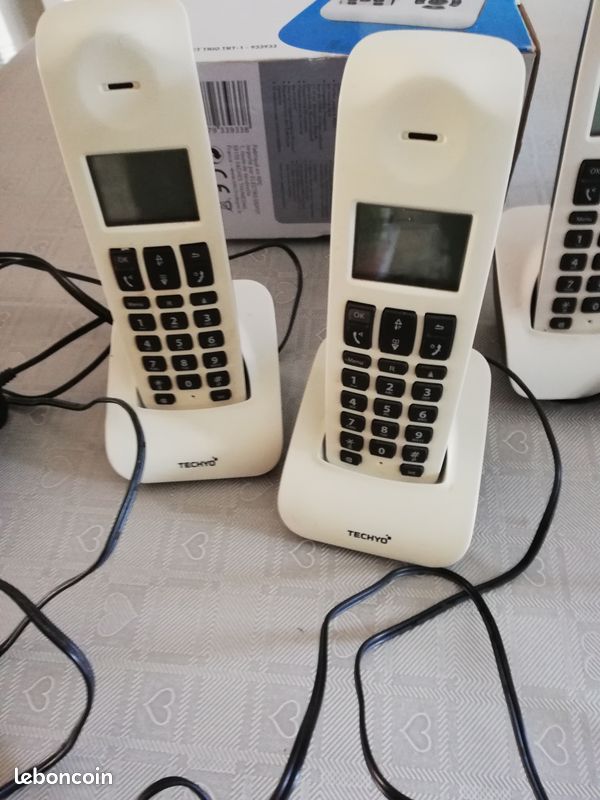 Téléphone trio avec répondeur (image 4)