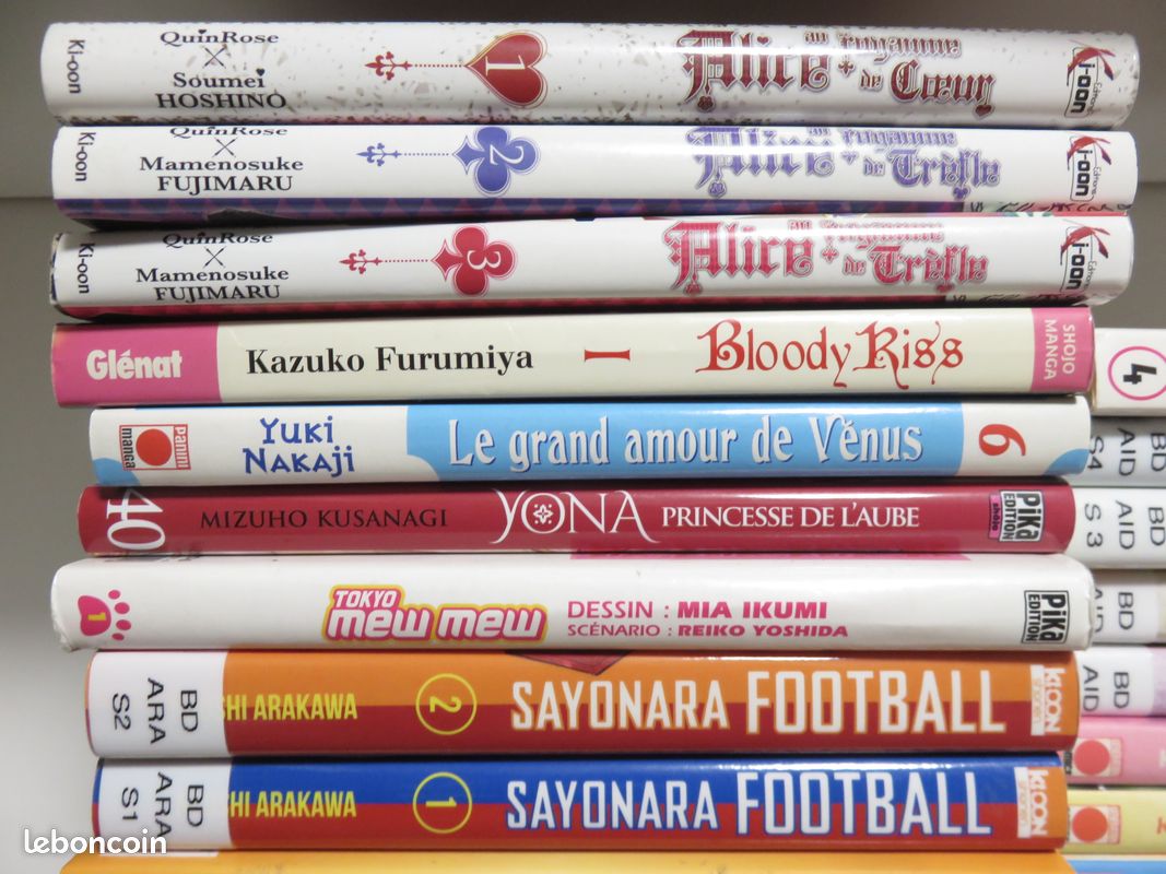 Lot 50 mangas Shojo (adolescente ou jeune adulte) en vrac (image 2)