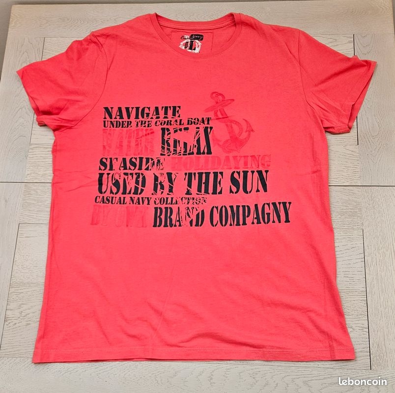 Tee-shirt homme taille L (image 1)