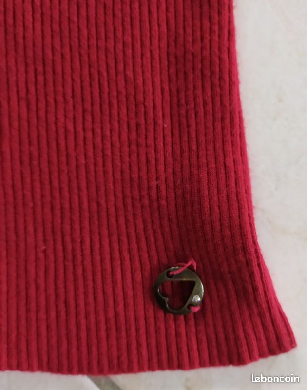 Pull Morgan rouge taille 38 (image 5)