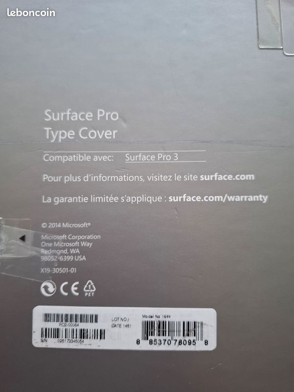 Clavier Surface pro3 neuf acheté 125euros (image 2)