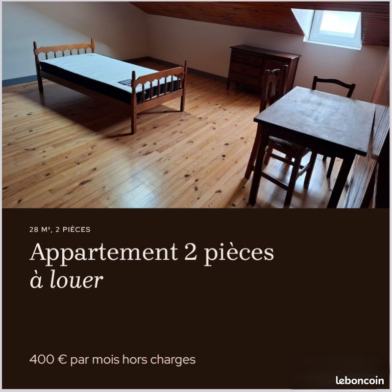 Appartement 2 pièces 28 m² · à Clermont-Ferrand · 28 m² · 450 €/mois
