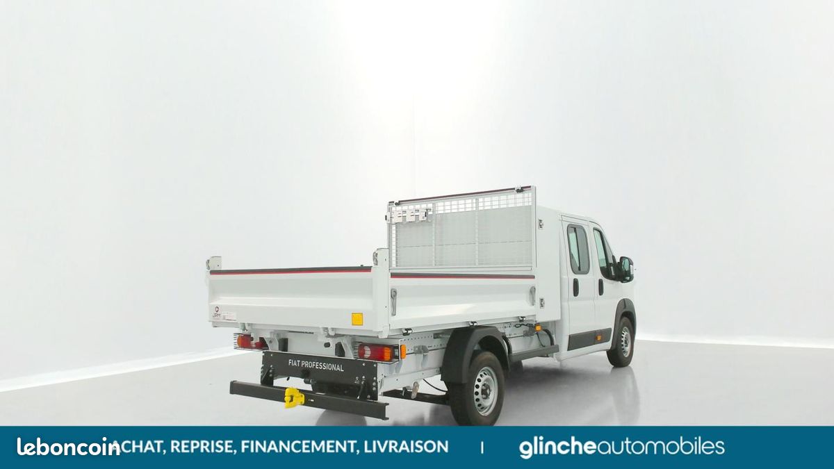 Fiat Ducato CA L4 3.5t Maxi 2.2 180ch Heavy Duty Benne Aluminium + Coffre JPM (image 20)