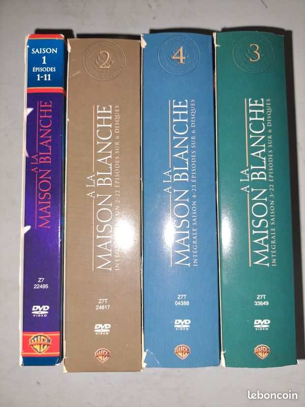 Dvd A la maison blanche saison 1,2,3 et 4 (image 4)