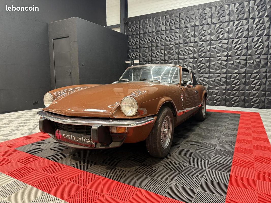 Triumph spitfire 1500 tc targa origine france garantie 12 mois (image 1)