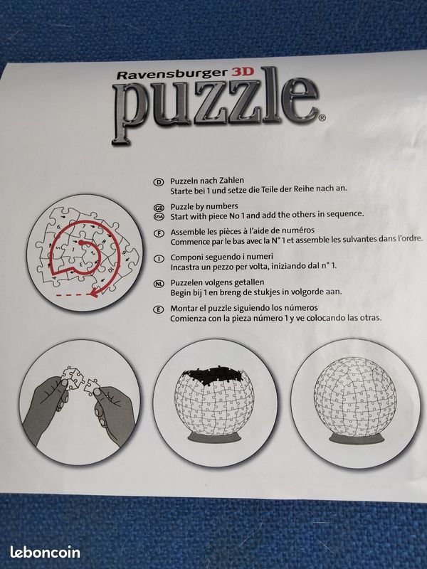 Puzzle Ravensburger 3D Olaf (image 7)