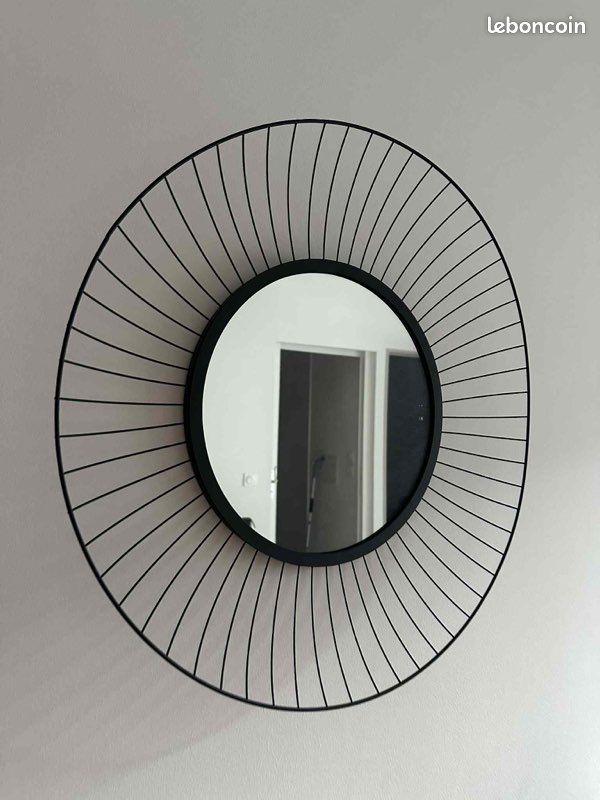 Miroir déco en excellent état • Très beau miroir à saisir • Miroir stylé – Prix attractif (image 1)