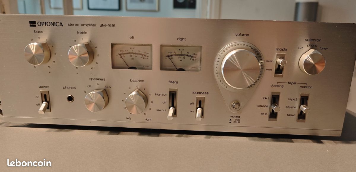 Ampli hi-fi vintage Optonica Sharp (image 8)